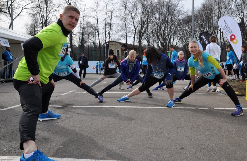 В "Лужниках" стартовал первый забег на 5 км 1 фото