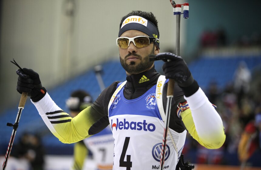 В "Олимпийском" прошла биатлонная "Гонка чемпионов" 19 фото