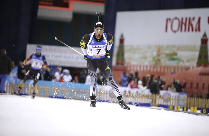В "Олимпийском" прошла биатлонная "Гонка чемпионов" 24 фото