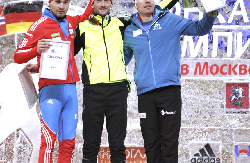 В "Олимпийском" прошла биатлонная "Гонка чемпионов" 26 фото