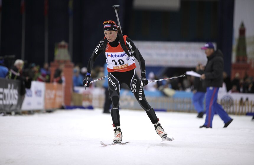 В "Олимпийском" прошла биатлонная "Гонка чемпионов" 13 фото