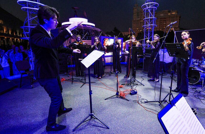 Концерт  "День города с телеканалом Москва 24" провели в "Музеоне" 11 фото