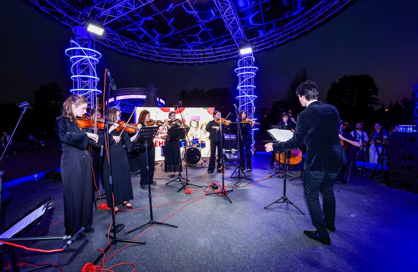 Концерт  "День города с телеканалом Москва 24" провели в "Музеоне" 7 фото