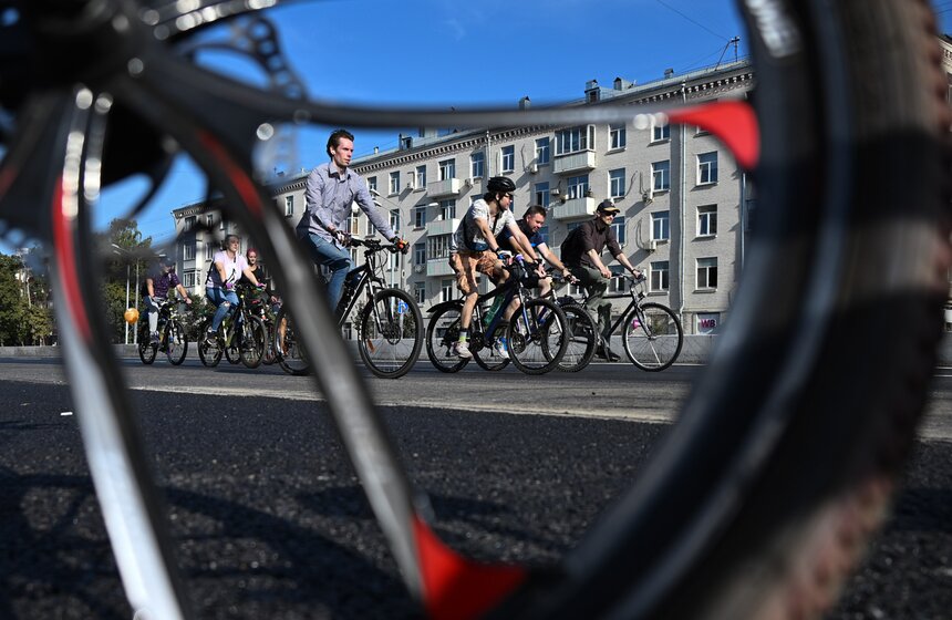 Около 50 тыс человек приняли участие в велофестивале на ВДНХ 24 фото