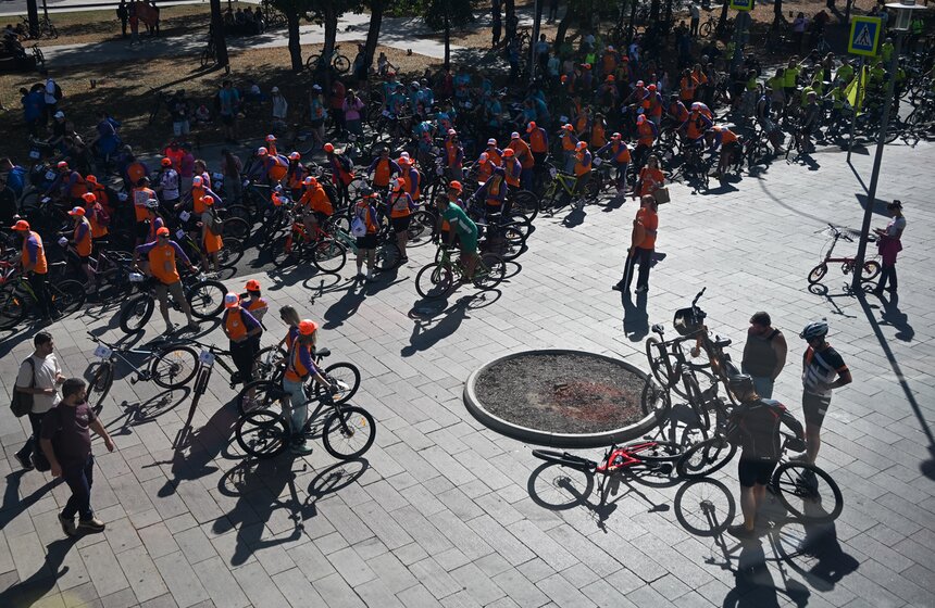 Около 50 тыс человек приняли участие в велофестивале на ВДНХ 5 фото