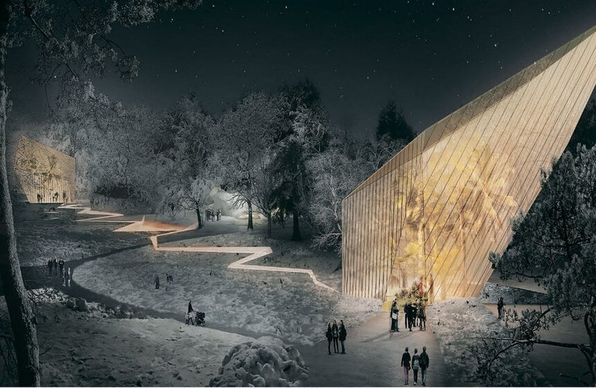 Концепция парка на Ходынском поле компании LAND Milano Srl. Фото предоставлено archsovet.msk.ru