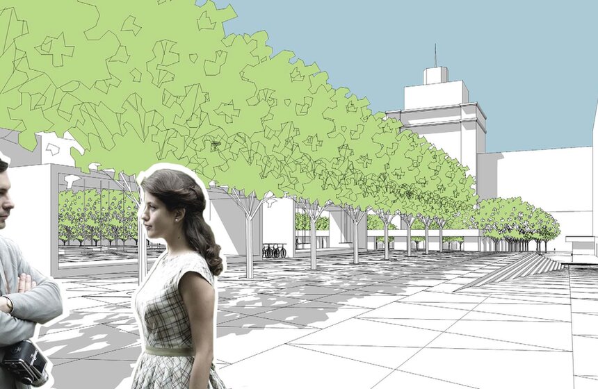 Проект реконструкции Триумфальной площади. Фото предоставлено archsovet.msk.ru