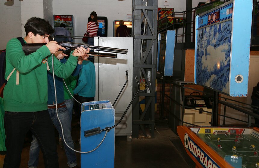 В Музее советских игровых автоматов открылся весенний фестиваль 12 фото