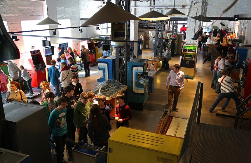 В Музее советских игровых автоматов открылся весенний фестиваль 8 фото