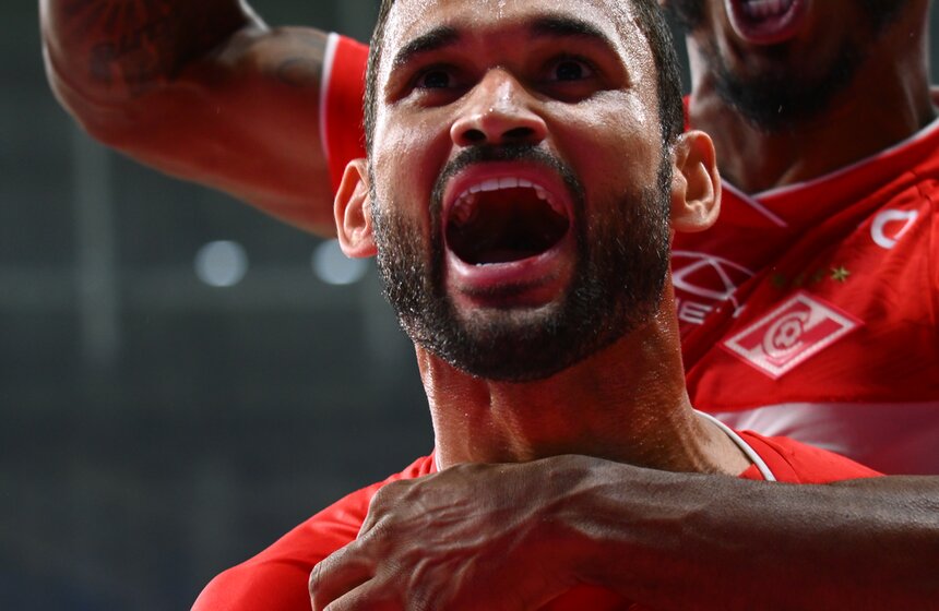 "Спартак" выиграл со счетом 3:2 у "Динамо" в Кубке России 33 фото