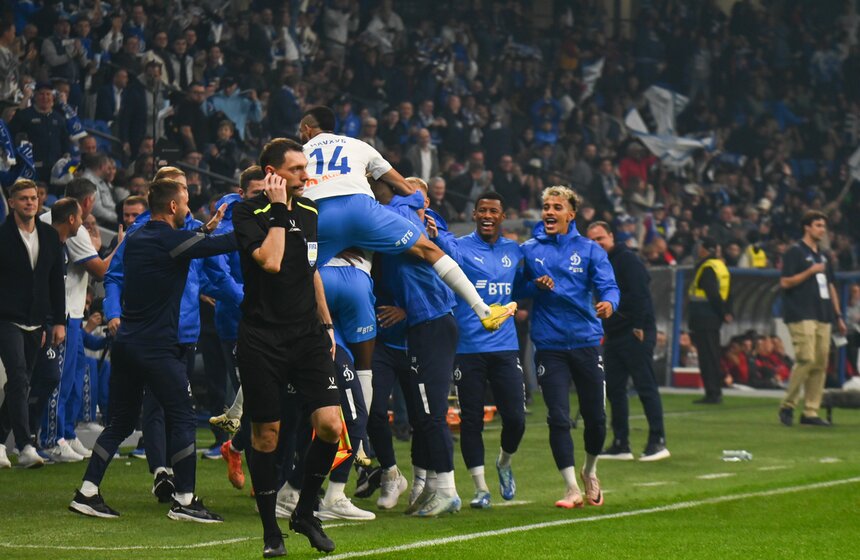 "Спартак" выиграл со счетом 3:2 у "Динамо" в Кубке России 8 фото