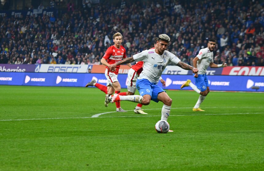 "Спартак" выиграл со счетом 3:2 у "Динамо" в Кубке России 12 фото