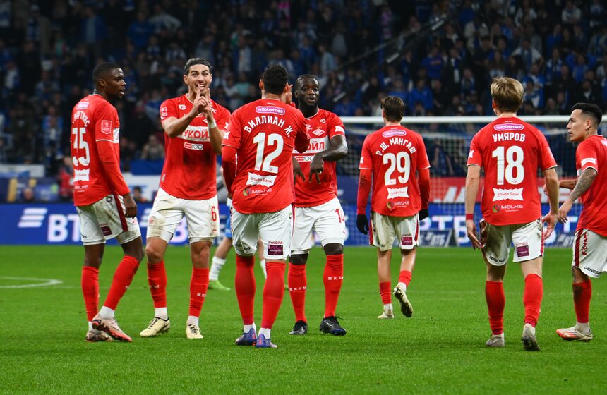 "Спартак" выиграл со счетом 3:2 у "Динамо" в Кубке России 34 фото