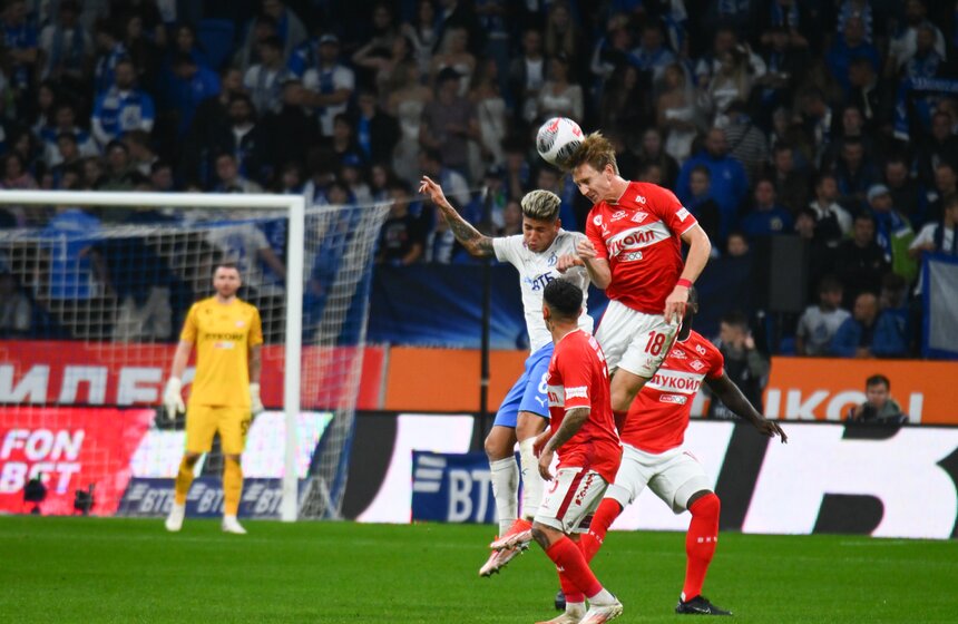 "Спартак" выиграл со счетом 3:2 у "Динамо" в Кубке России 26 фото
