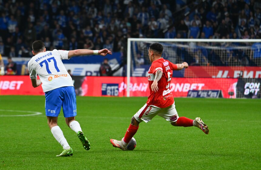 "Спартак" выиграл со счетом 3:2 у "Динамо" в Кубке России 11 фото