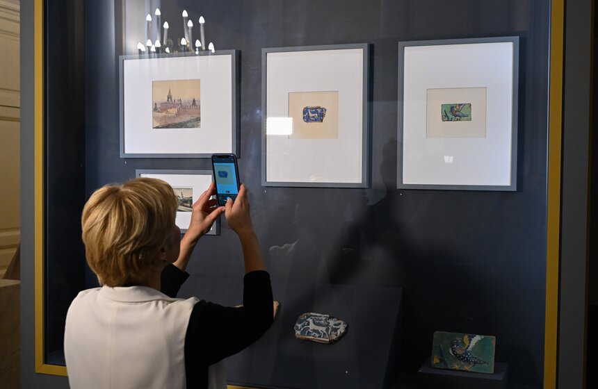 Музеи Московского Кремля показали историю создания памятника Александру II 13 фото