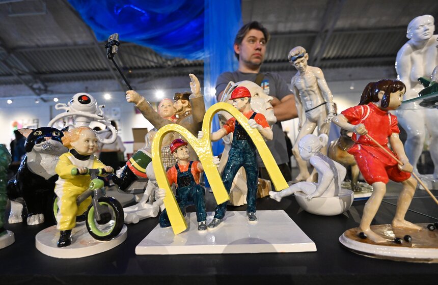 В Москве прошел IX осенний маркет современного искусства WIN-WIN 6 фото