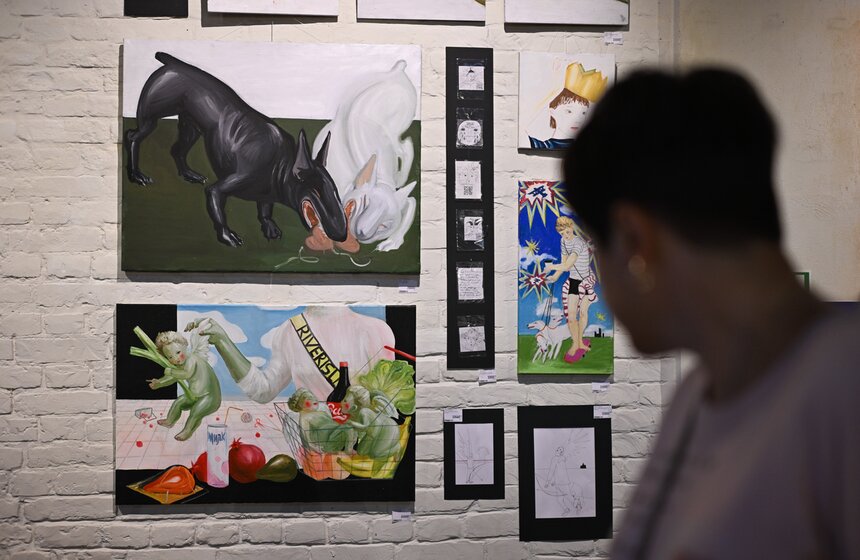 В Москве прошел IX осенний маркет современного искусства WIN-WIN 13 фото