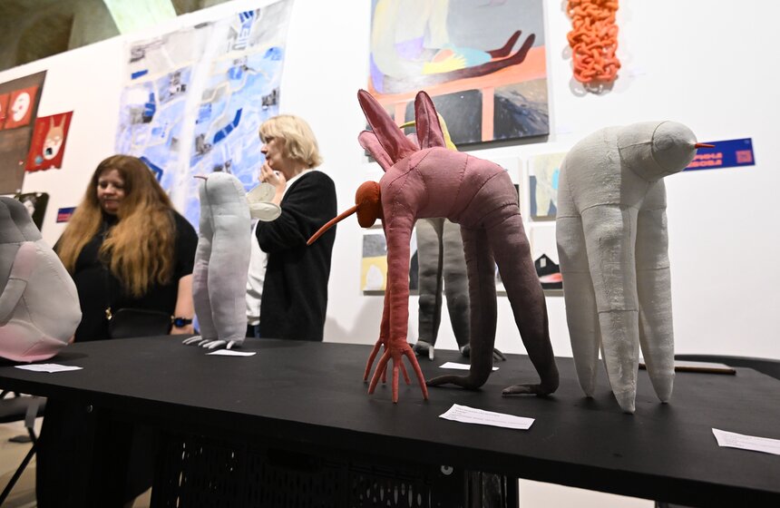 В Москве прошел IX осенний маркет современного искусства WIN-WIN 20 фото