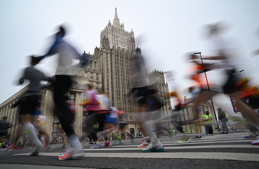 В столице прошел Московский марафон 9 фото