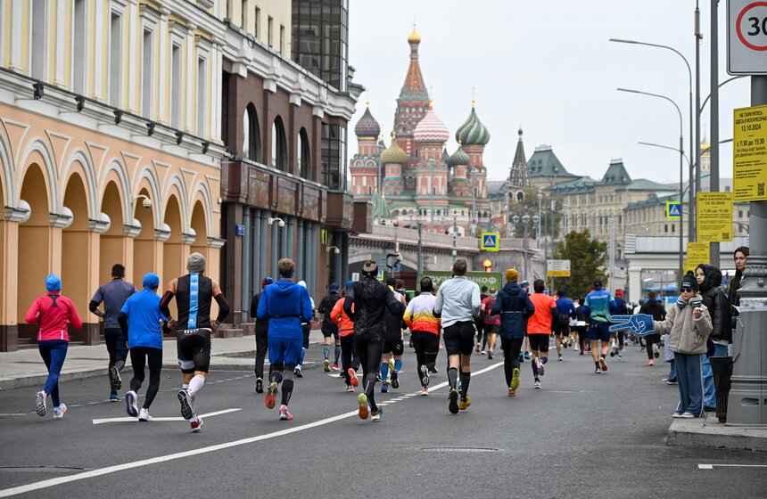 В столице прошел Московский марафон 13 фото