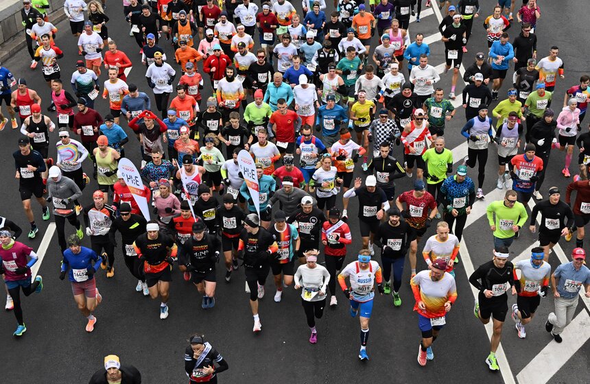 В столице прошел Московский марафон 7 фото