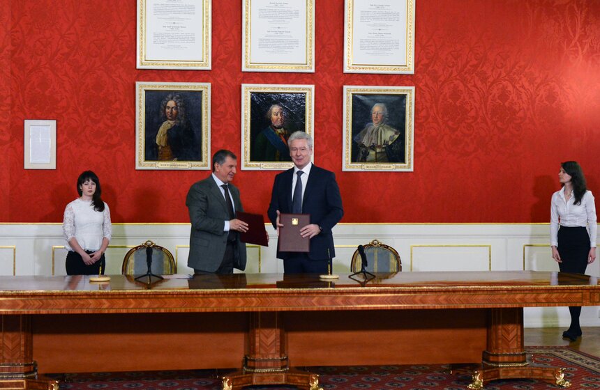 Москва и "Роснефть" подписали соглашение о сотрудничестве 7 фото