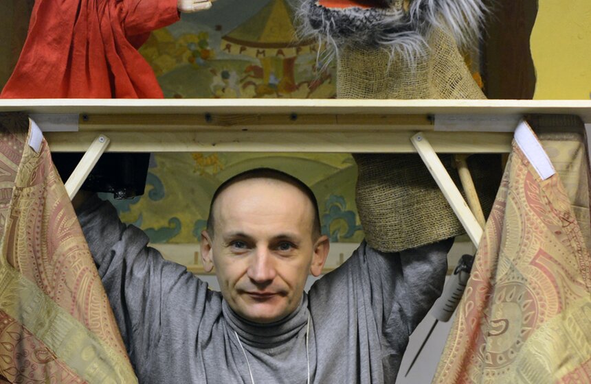 В Московском театре кукол готовятся к премьере "Петрушки" 19 фото