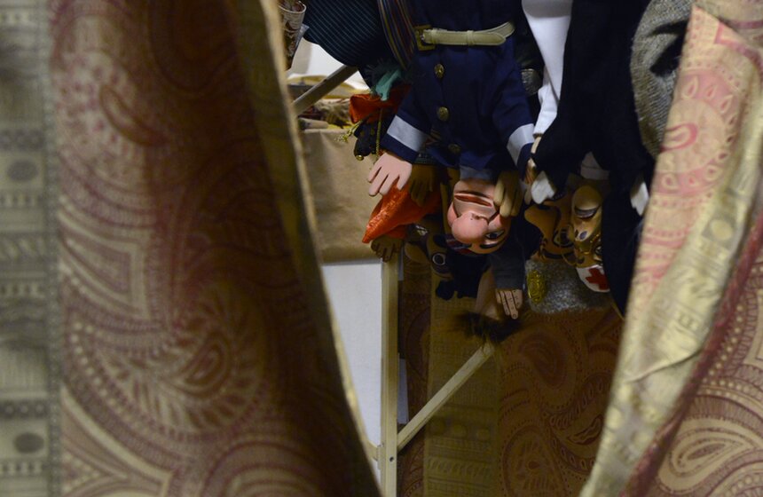 В Московском театре кукол готовятся к премьере "Петрушки" 26 фото