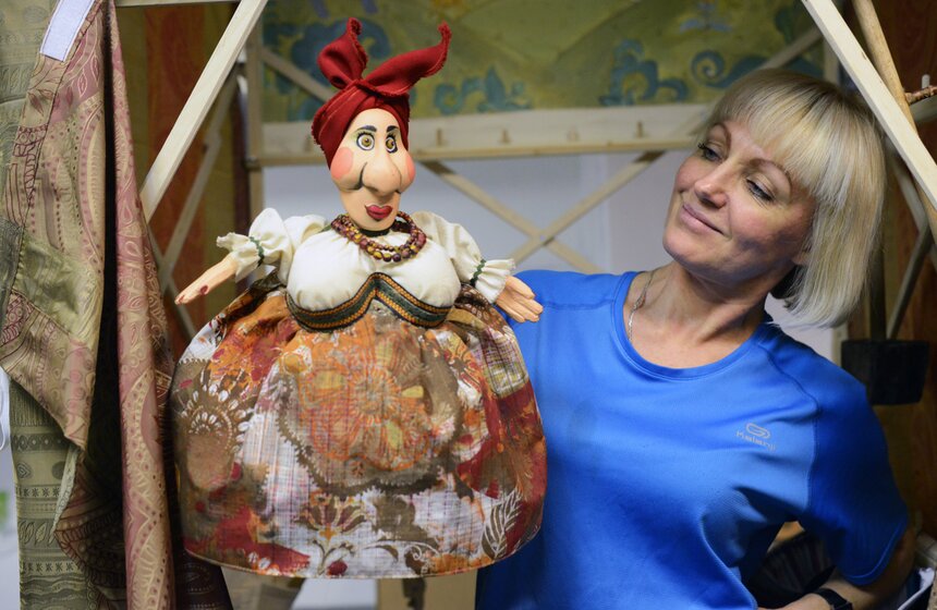 В Московском театре кукол готовятся к премьере "Петрушки" 24 фото