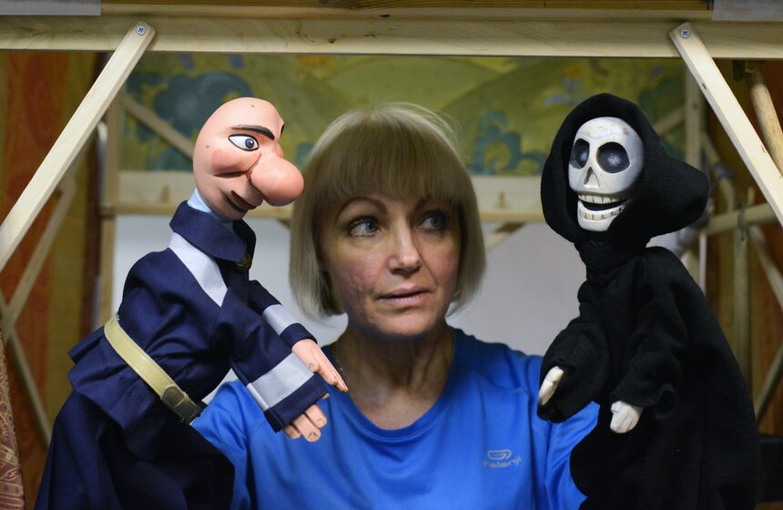 В Московском театре кукол готовятся к премьере "Петрушки" 23 фото