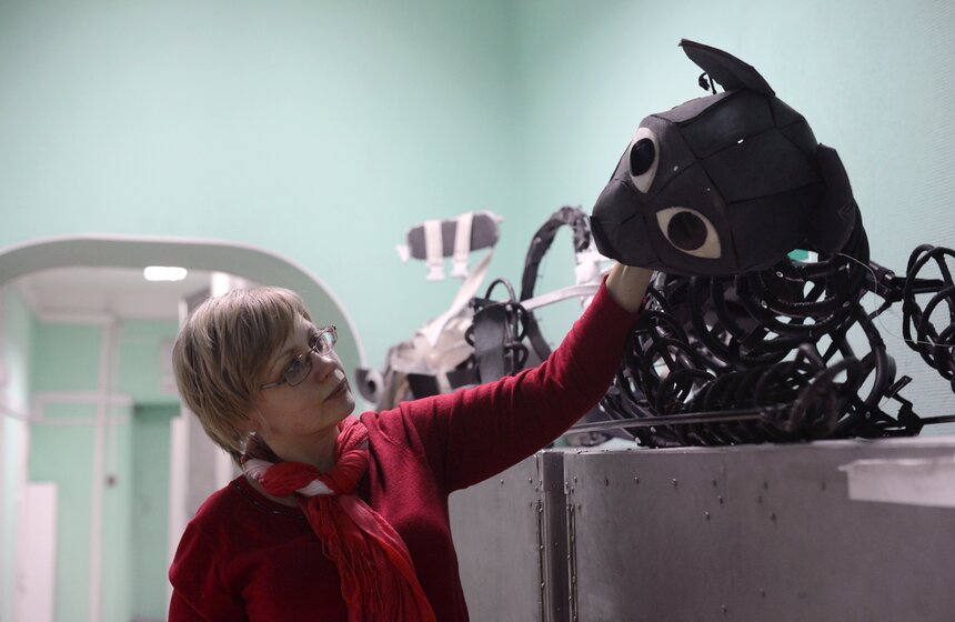 В Московском театре кукол готовятся к премьере "Петрушки" 10 фото