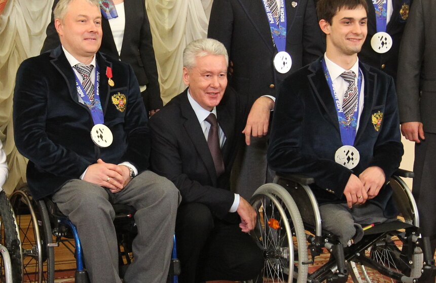 Сергей Собянин наградил московских призеров Паралимпиады 12 фото