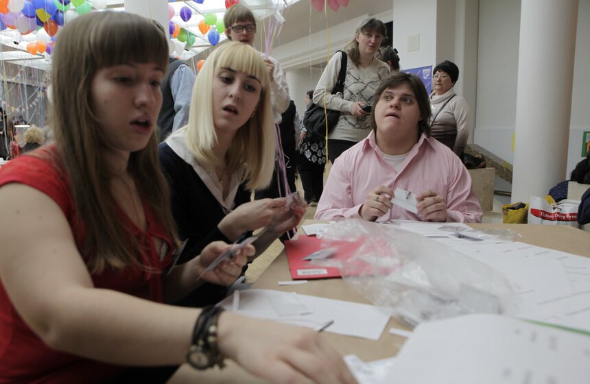 В Третьяковской галерее провели день человека с синдромом Дауна 4 фото