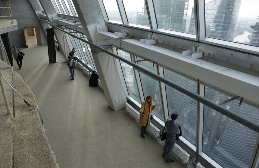 На 58-м этаже башни "Империя" открылась смотровая площадка 9 фото
