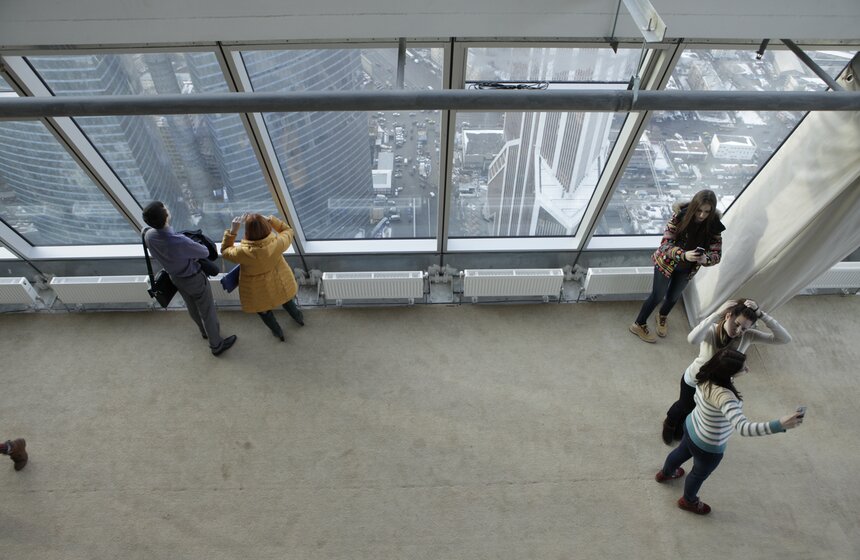 На 58-м этаже башни "Империя" открылась смотровая площадка 8 фото