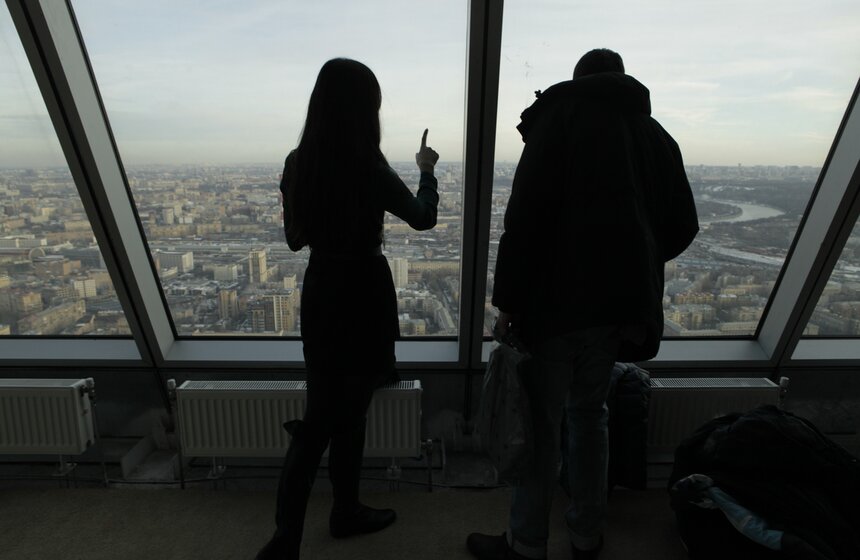На 58-м этаже башни "Империя" открылась смотровая площадка 12 фото