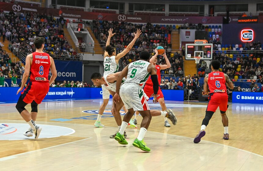 УНИКС выиграл у ЦСКА в матче Единой лиги ВТБ по баскетболу 3 фото