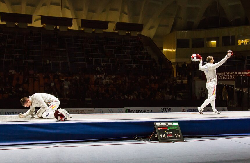 Турнир "Московская сабля" проходит в "Лужниках" 18 фото