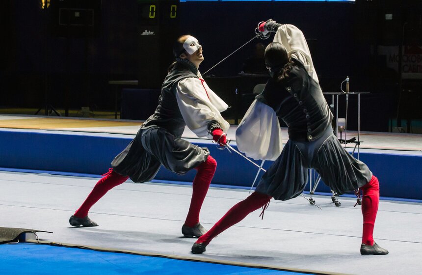 Турнир "Московская сабля" проходит в "Лужниках" 11 фото