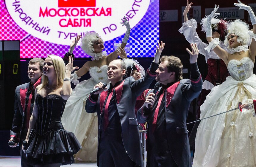 Турнир "Московская сабля" проходит в "Лужниках" 10 фото