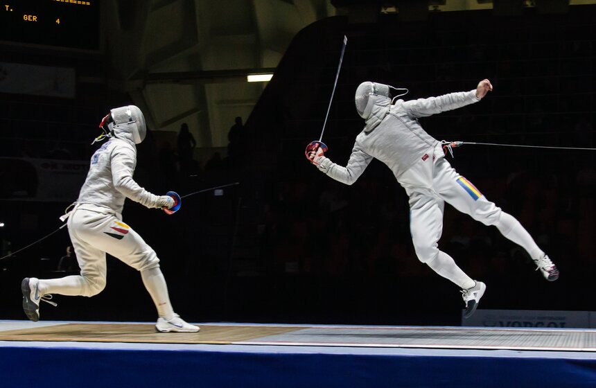 Турнир "Московская сабля" проходит в "Лужниках" 16 фото