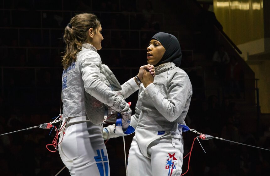 Турнир "Московская сабля" проходит в "Лужниках" 15 фото