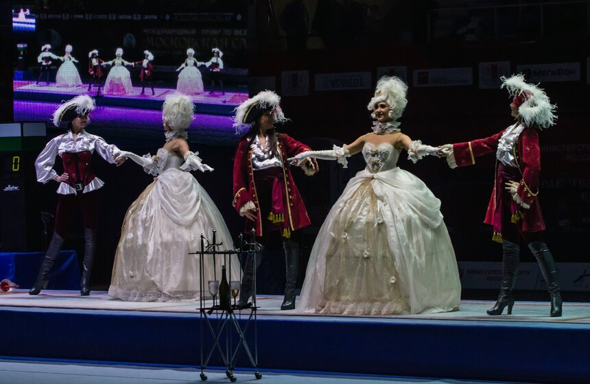 Турнир "Московская сабля" проходит в "Лужниках" 9 фото