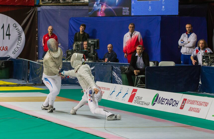 Турнир "Московская сабля" проходит в "Лужниках" 8 фото