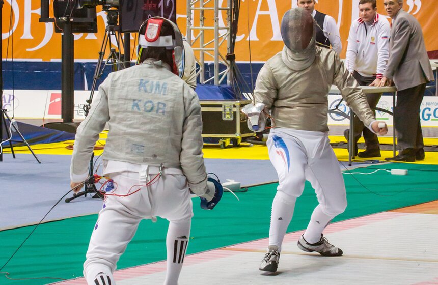 Турнир "Московская сабля" проходит в "Лужниках" 6 фото