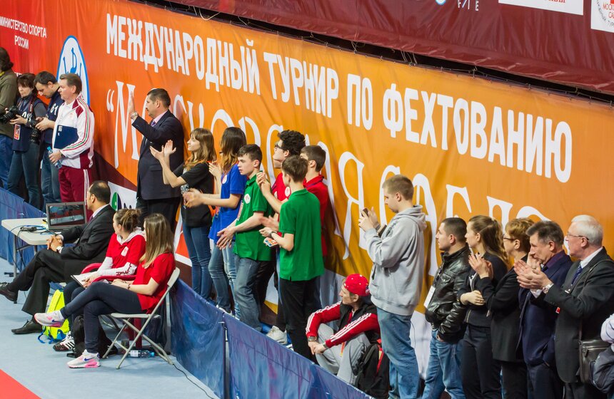 Турнир "Московская сабля" проходит в "Лужниках" 4 фото