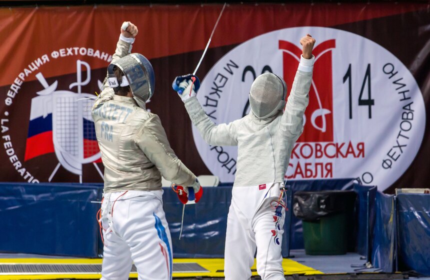 Турнир "Московская сабля" проходит в "Лужниках" 7 фото