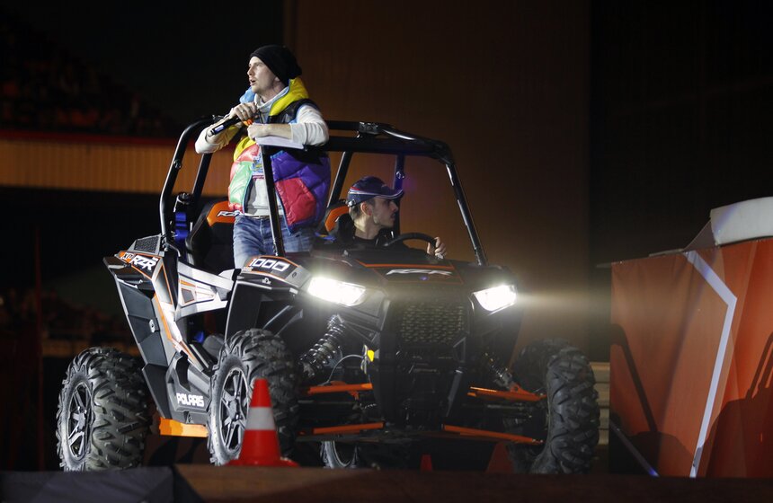 Экстремальное шоу "Прорыв" состоялось в "Олимпийском" 1 фото