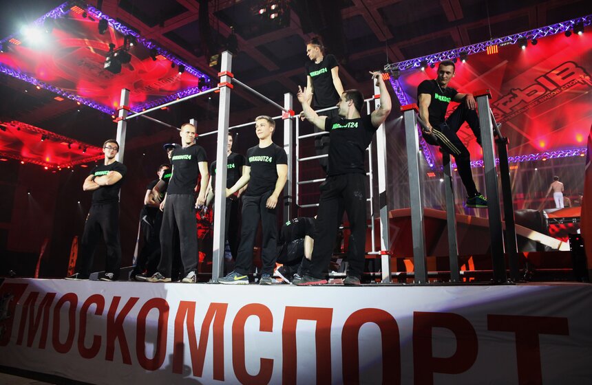 Экстремальное шоу "Прорыв" состоялось в "Олимпийском" 16 фото